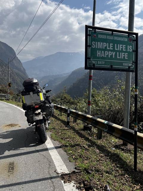 Simple life is happy life. Somebody put that by the road, and they were right.