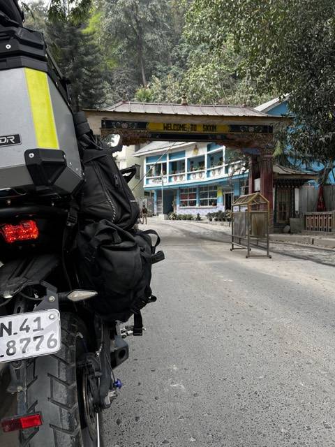 The gate into Sikkim.